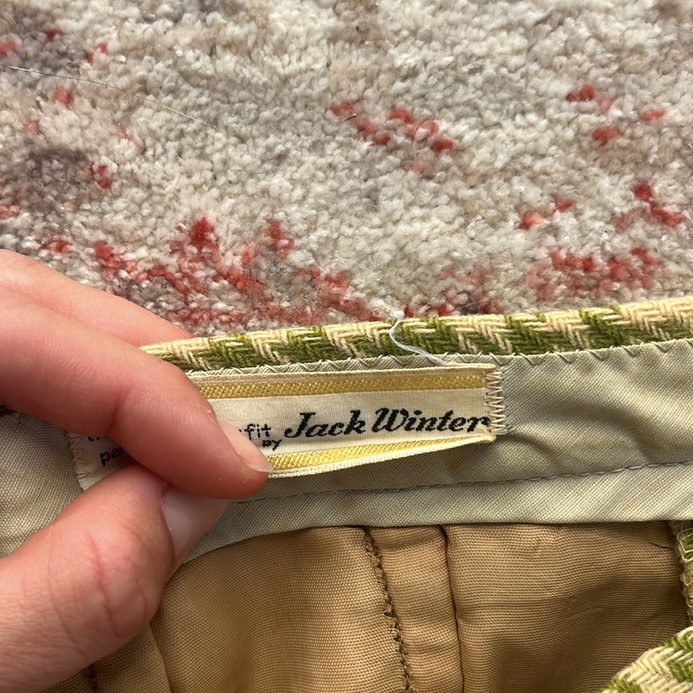 Funky vintage wool pants - Picture 3 of 4